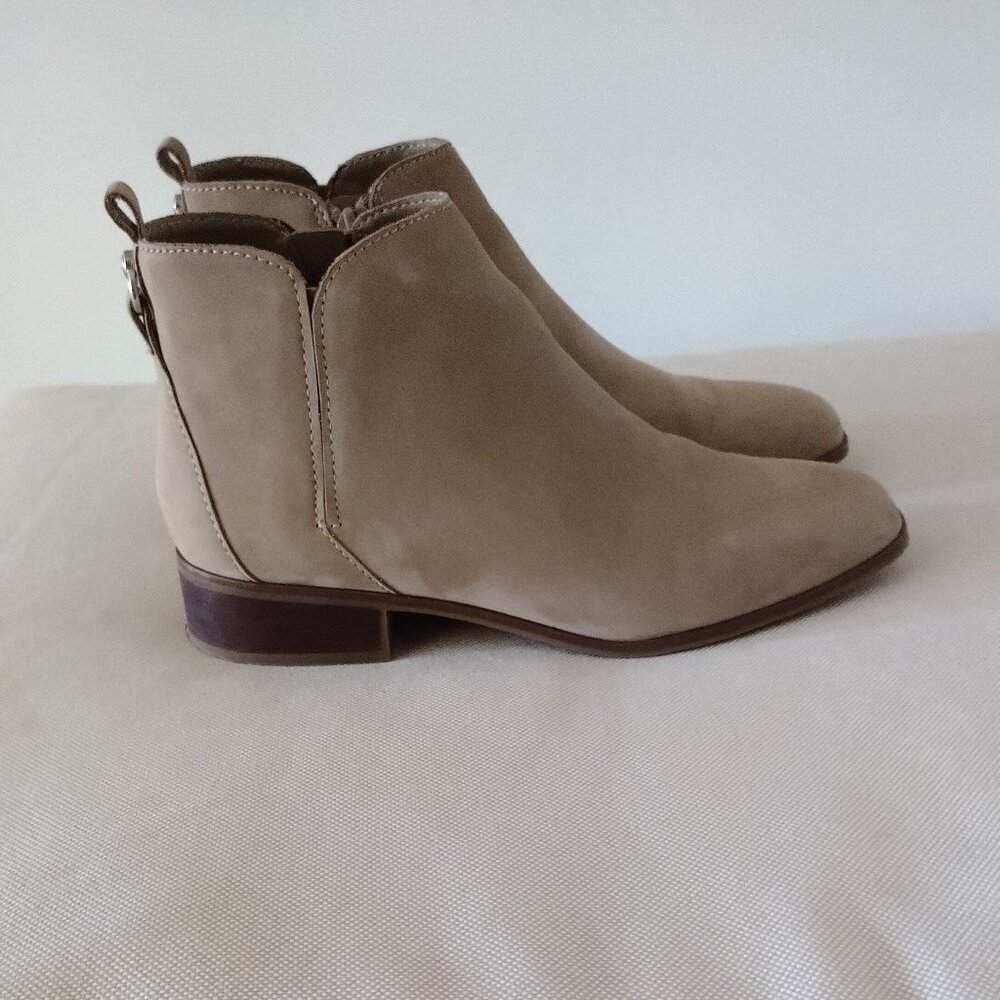 ALDO Suede Chelsea Boots, Beige 8.5M